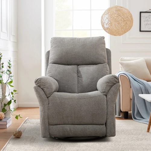 Gray swivel rocker - gray,