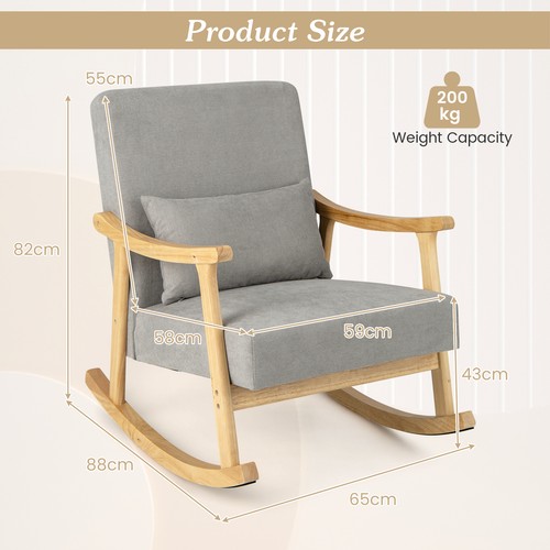 Nursery rocking accent chair - rocking,