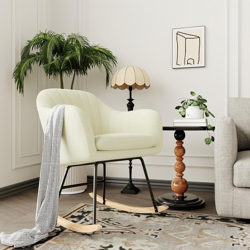 Glider rocking chair high - rocking,